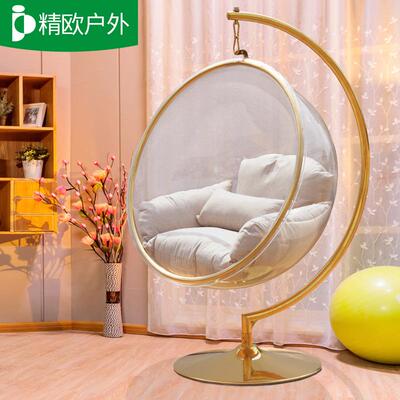 网红太泡空泡椅透明吊椅秋单台人摇篮椅室内阳懒人吊篮CAB椅子千