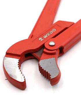 WDO维度工具厂家直销S型鹰嘴钳管子58863水管钳管扳手工具WD31道E