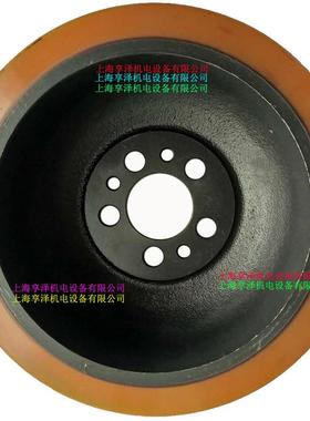 轮永恒力QVI动堆机EMCB1电0驱动轮高后轮子地牛行驶主动轮轱辘