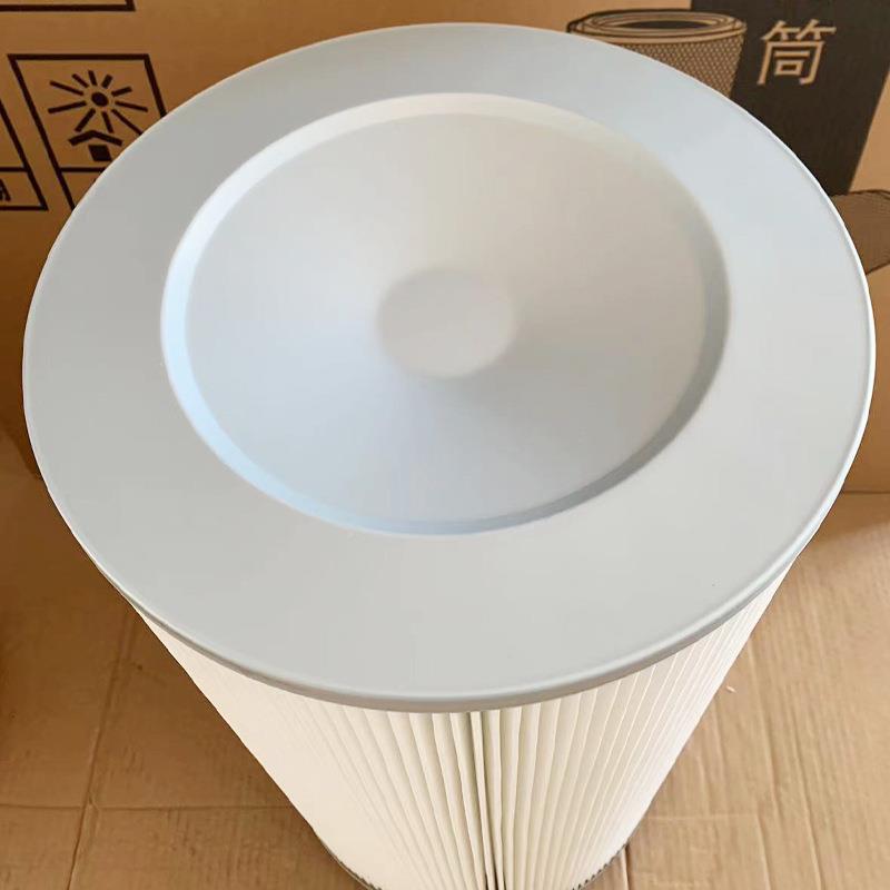 厂家除尘滤芯抛粉丸机喷除尘器折叠除尘VXE覆滤膜筒空砂气滤芯