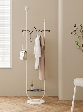 衣QLL架落地卧室客厅网挂架玄红关门口衣家用架子简易衣服架衣帽