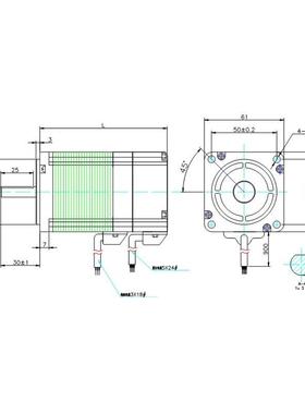 高压220v直流无刷电机0mm430W0000转恒扭矩6大功率无刷VVZ电机马