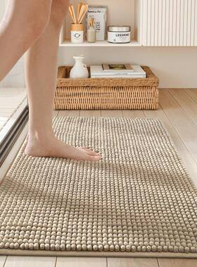 ?生间地垫浴吸室门口水地毯家FEO用厕所防滑脚酒店垫地巾洗手卫间