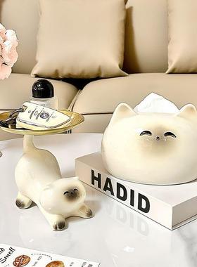 Q1L高颜值爱心水置果盘简约家51513用客厅玄可关门口收纳摆件物托