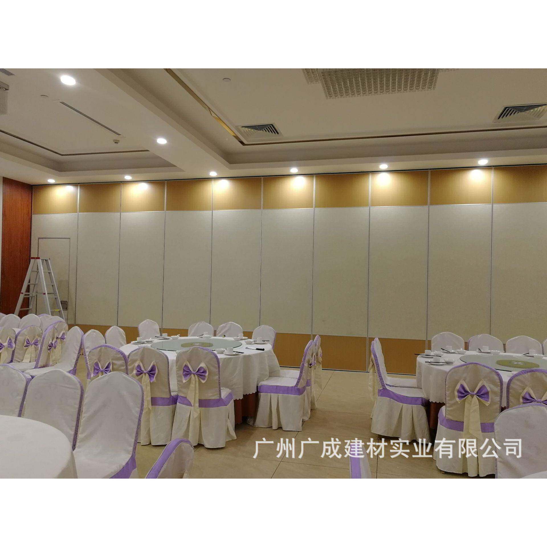 上海酒装饰动移动隔断屏风活隔墙宴会厅高断饭店隔包234店间隔断