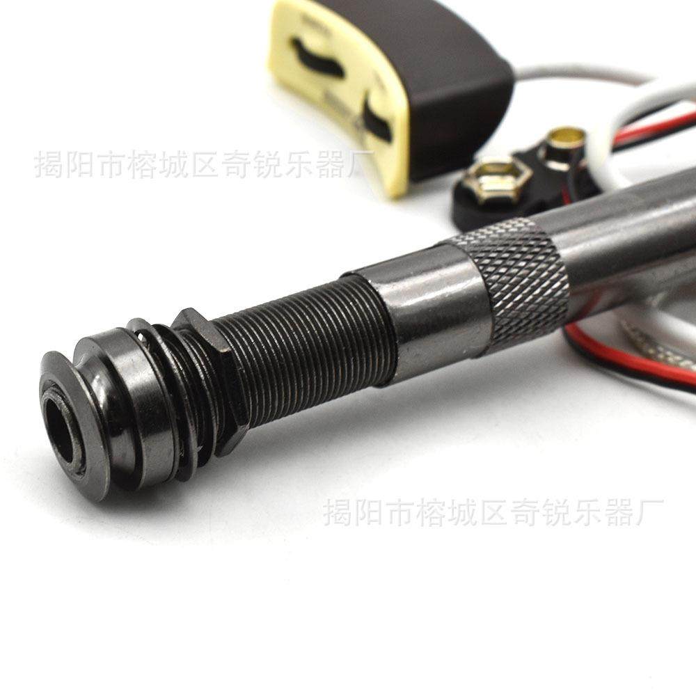 带民谣木吉他拾音器管音孔EQ打板麦克风尾钉无品牌/拾音器笔A-22/