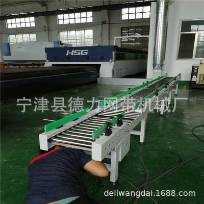 带护栏筒滚输机QFI动力送滚筒输送不锈钢滚机轮传送带辊道传送机