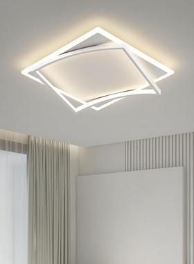 几何方形房间灯ld卧室气灯202年5新款现代风简约大创意遥控灯LZGe