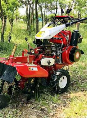 大马力柴油四驱式微机耕果自园61430松土耕地机走犁地旋耕机