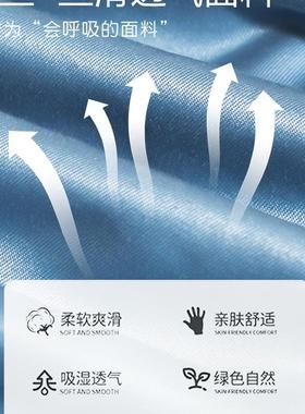 夏季冰丝床笠单件202床5新款纯类色罩床垫保罩护全包床单BAA三件