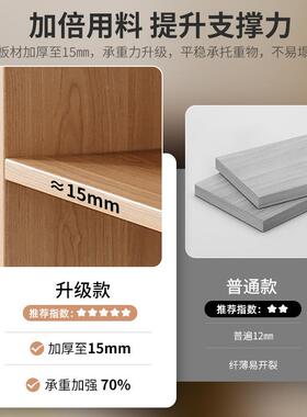 实OYF木床边物床头缝隙床尾置夹缝架长条柜靠墙沙后发窄架收纳柜