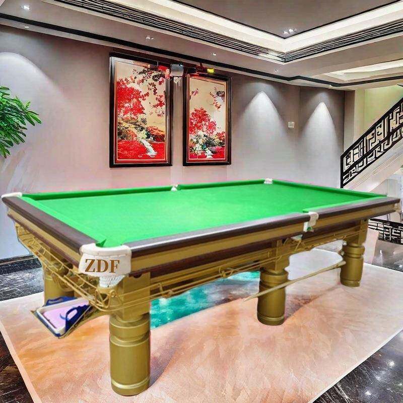 美台球桌需要多BRU大空美式湛台球桌价格江美式间台式球桌洞口尺