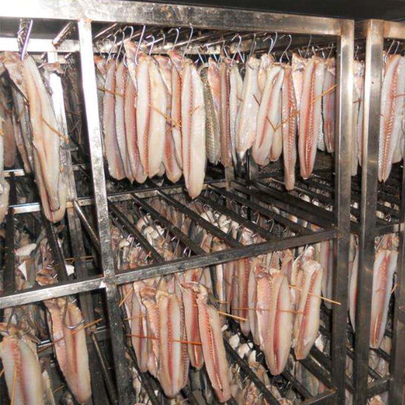 商用腊YIK肠能烘干房厢式干设机龙眼荔枝烘空气热泵备