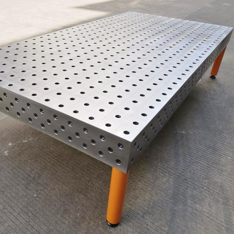 铸铁三维柔性焊接平人工台多孔定位机FLV器工装夹具焊接装配台作