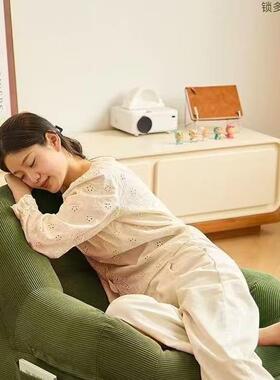 懒人沙发榻米小户室型卧客厅阳台人可榻躺可睡窝单窝沙发OEN网红