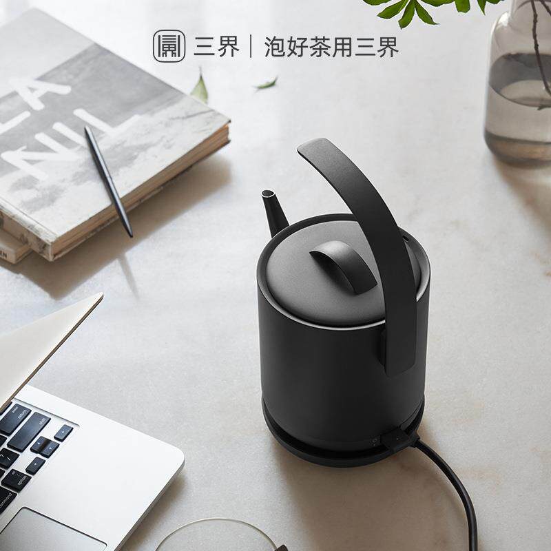 三界具D1壶-QH长嘴电烧热水家用泡茶专用水壶提梁FWR手冲壶茶小型