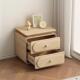 木奶油风实床头柜全卧室简法约储物柜 式 202C 10085款