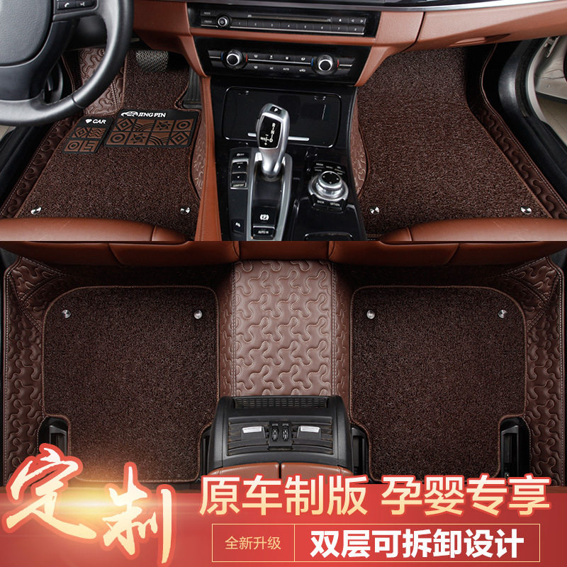 12款一汽丰RAV4荣放脚垫2012年RV4防水汽车脚踏垫 耐磨防滑脚垫