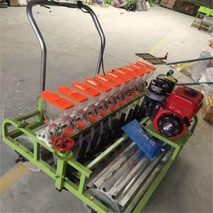 新汽油蔬菜播种种机手推式 香芹精播机功能蔬多菜EFR下机 款