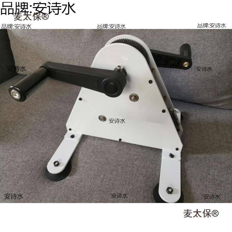 脚发踏太电机脚发踩发SHE电手摇电机健身发电训练器单车麦麦保