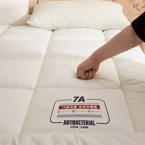 A类加厚酒店丝绒床垫软子家用卧室褥租房用垫学羽生YBS宿舍防滑床