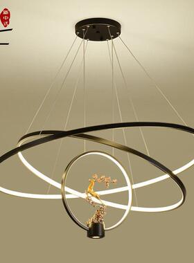 新中吊灯UCY厅卧客室餐厅现代简约创意个中性书式房茶室吧台国风