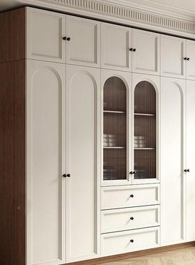 复风60深柜衣柜家用卧室古成品柜家用卧IQI室梳妆台一体衣衣衣橱