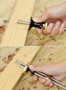 式划线器微调木工规墨VJB斗动画线自器专用工具划线尺平行划单双