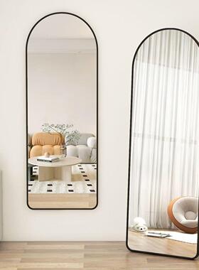 拱门型大圆角镜形子高全身镜46623落地镜子宿级感穿衣镜不变男女