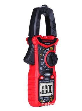 HBOTET工厂店674HT206D钳形表高精度数字钳型表交直A能流多功万S