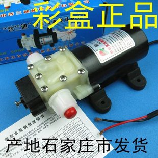 包邮普兰迪PLD-1206自吸增压抽水泵隔膜泵12v45w直流水泵