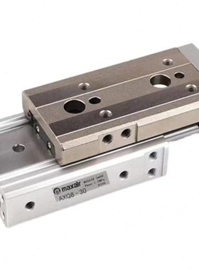 MAXAIR气动滑台气缸AXQ6L AXQ6-10-20-30-40-50-AS-AB-BS