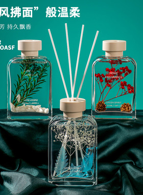 Aromatherapy bottle glass essential oil Aroma Reed Diffuser