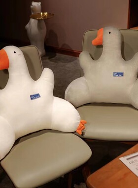 Lumbar backrest office chair waist pillow stool cushion suit