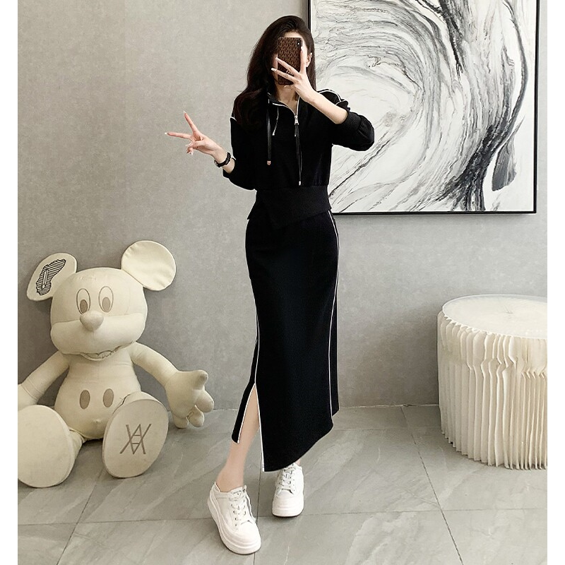 欧货休闲运动套装裙女时尚