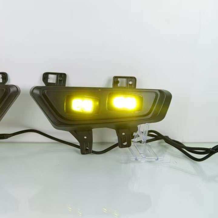 适用22-24款猛禽汽车前杠雾灯改装猛禽F150专用高亮前雾灯led射灯