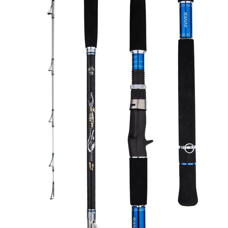 利优比海羽原良美平海船1.8/2.1/2.4/2.7米船钓竿海竿铁板竿船杆