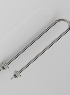 不锈钢304电热管型头控U温0钛38R-4-016V双发热管不锈钢加热器