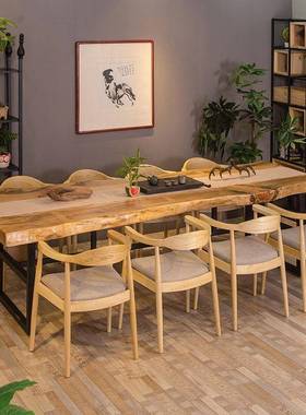 简约现代实木办议公桌工会作直室职员桌家用书房77706书桌电脑桌