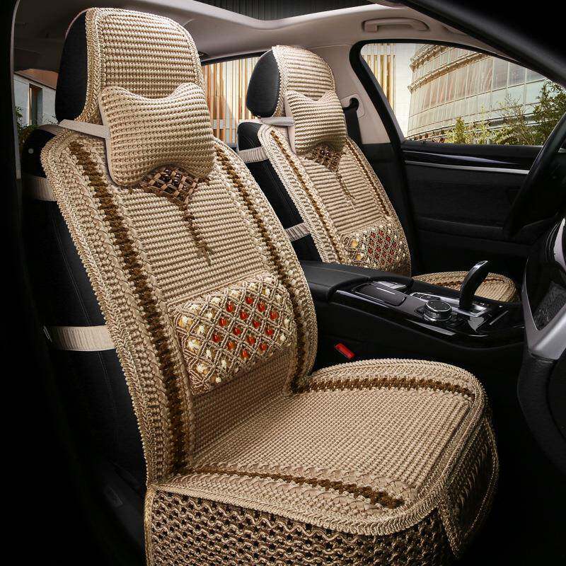 专汽四车坐垫季通用大众速腾宝来达迈腾朗逸夏季冰丝用座357套全