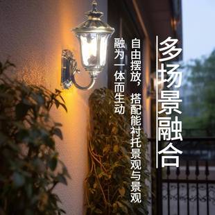 庭院墙大门围灯古外典风格 艺术造型壁灯复古市壁灯5电户景观照明