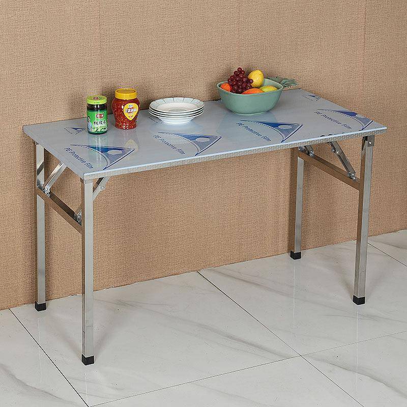 不锈钢折叠工台家用房饭夜市地推桌作摆厨CNT摊桌子便携户外桌操