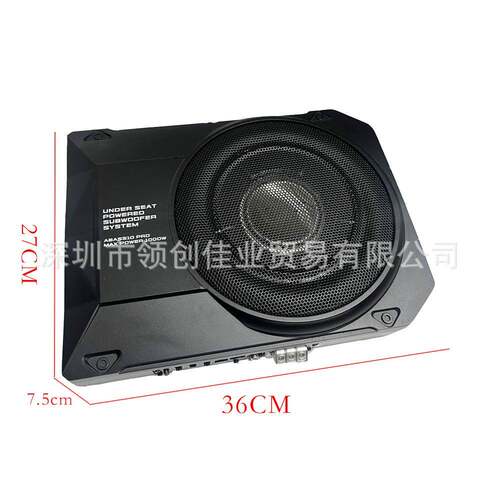 工汽车低车低音炮超薄1钻石炮0寸音1000W载大功率厂座椅炮钻石低