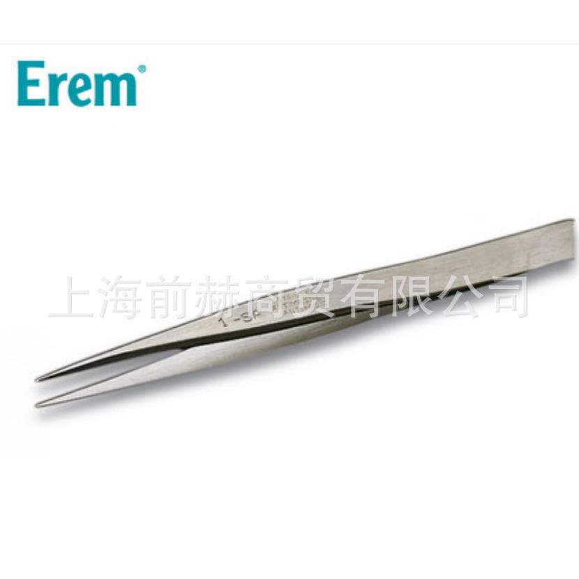 瑞士Erem镊1A直细尖头11SA0mm2不子锈钢防锈非磁S性耐热镊子