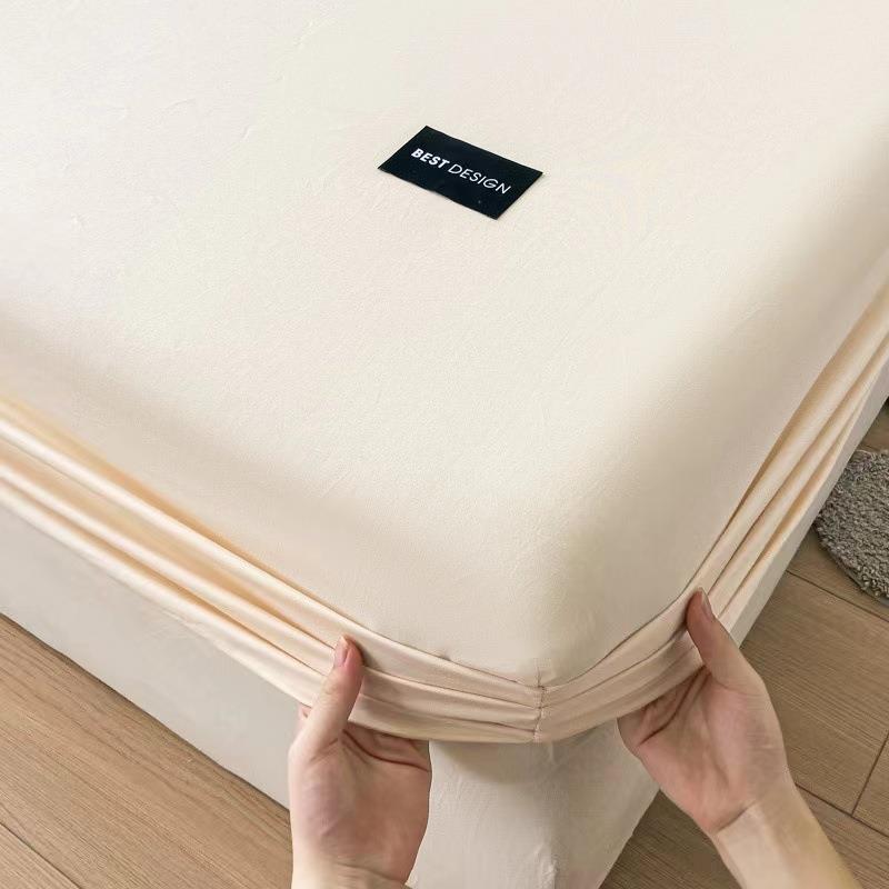 a类母MS婴滑级10单0全棉床笠单纯棉防件床单品席梦思床垫保护套床