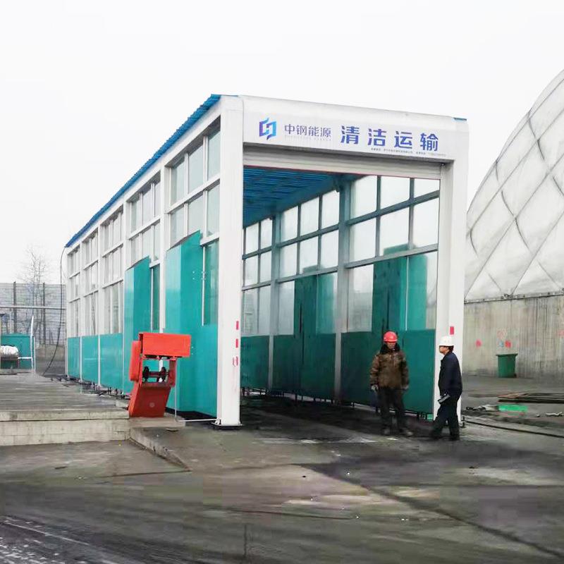 厂区现无品牌/车辆净胎装置代20米全自动龙门式化识洗轮机带车牌