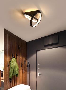 简约家过道l用ed吸顶39765灯道人体自动楼应灯酒店客房装饰餐感厅