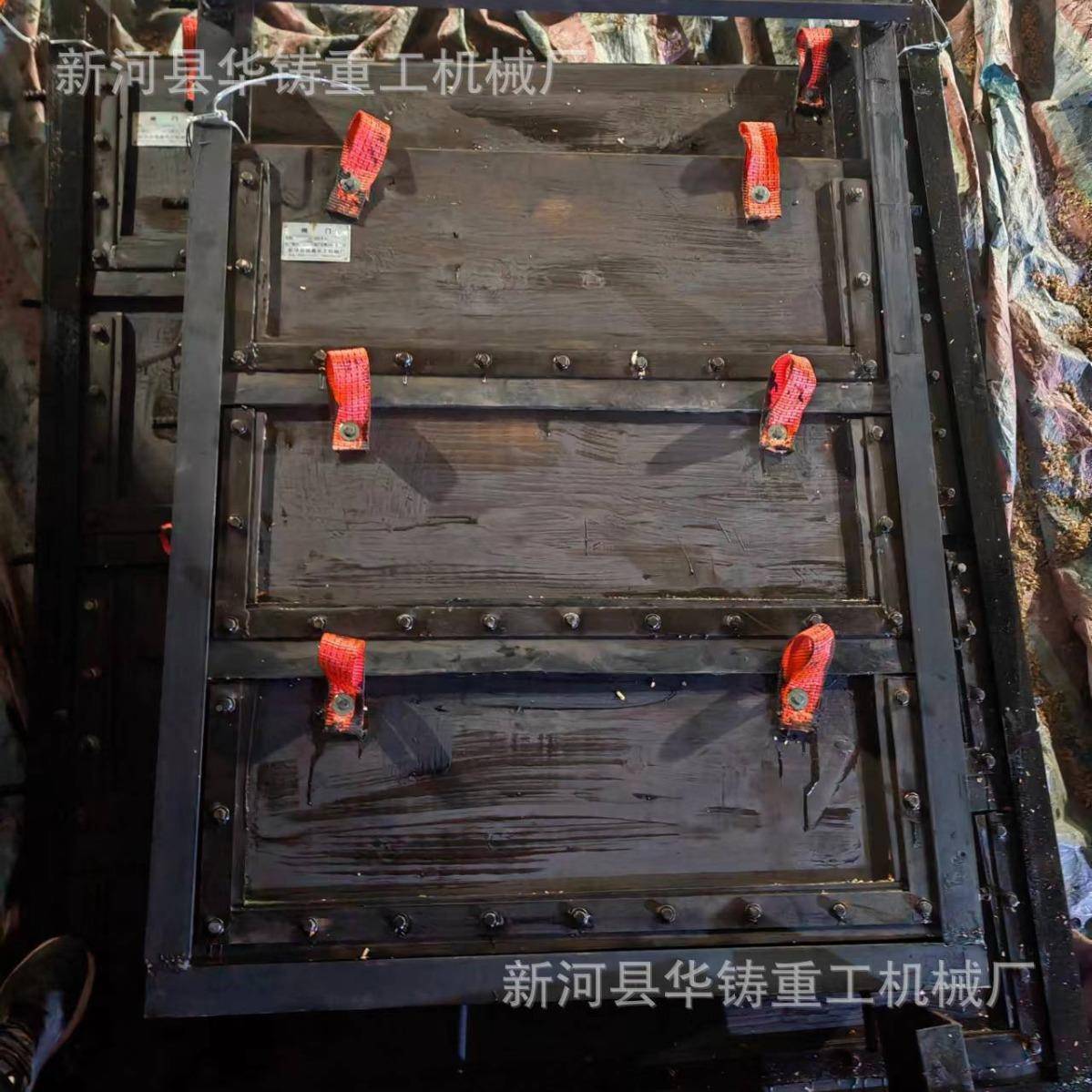 木闸门厂直供松家木手式木质一体闸门叠梁345闸手倒电动提启闭机