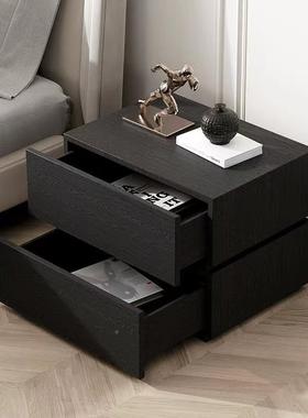 安Tal现代柜极简约卧室床头柜52285床边小户床边子免装多功能家型