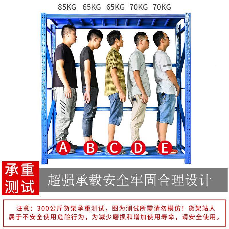 货仓库加厚置物架多层家用层板架架子功能多重型仓货储703铁架子